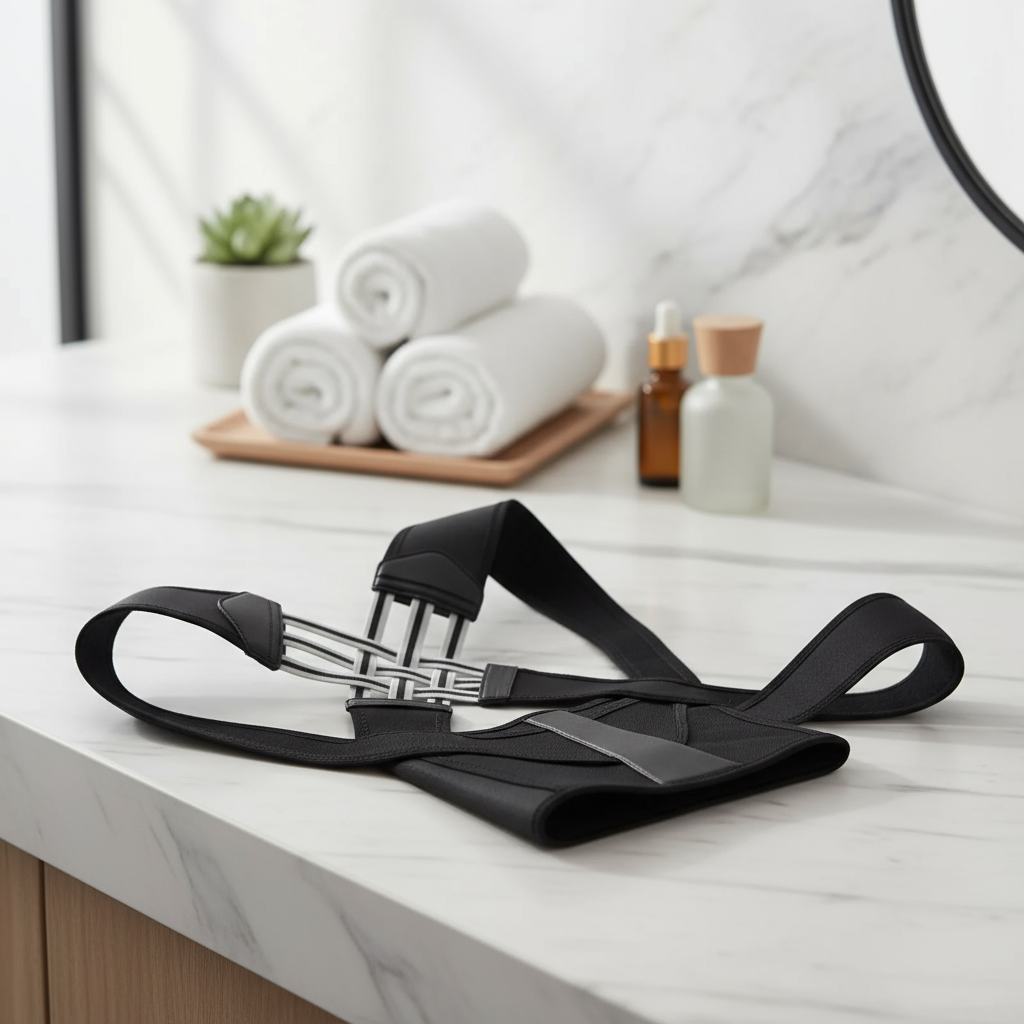 Spa bathroom setting